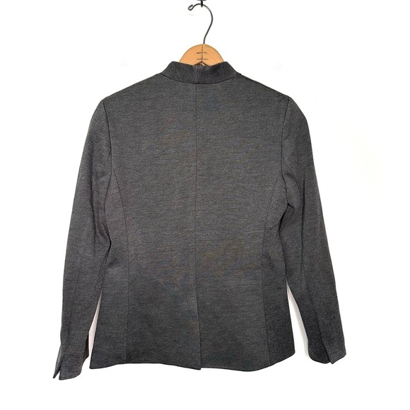 J. Crew | Gray Going-Out Blazer In Stretch Twill Size 4 - Picture 9 of 11